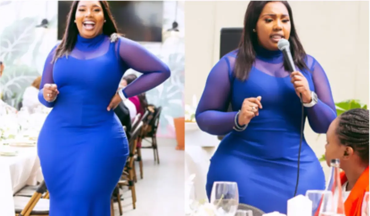 LaConco Stuns Mzansi with Curvaceous Hourglass Figure