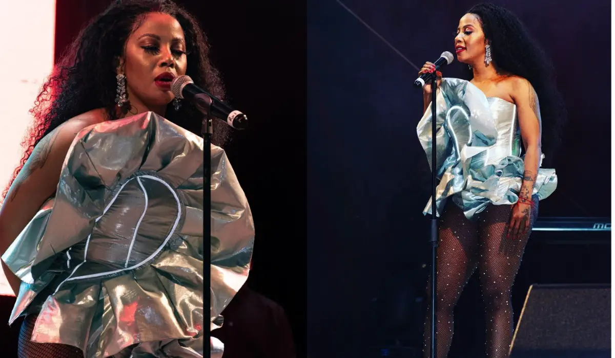 Kelly Khumalo outfit sparks controversy