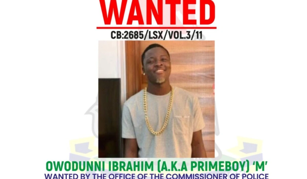 Nigerian Singer Primeboy Wanted in Connection with Mohbad's Death