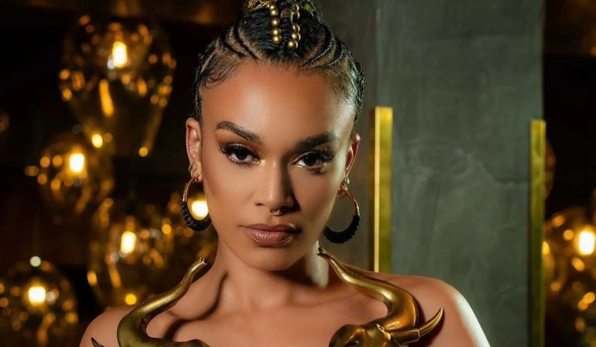 Social Media Erupts as Pearl Thusi Takes on the Water Dance Challenge
