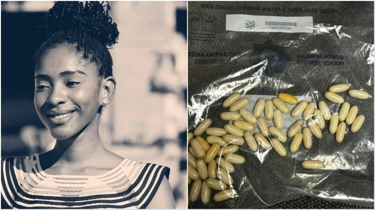 Namibian Woman Drugs Stomach