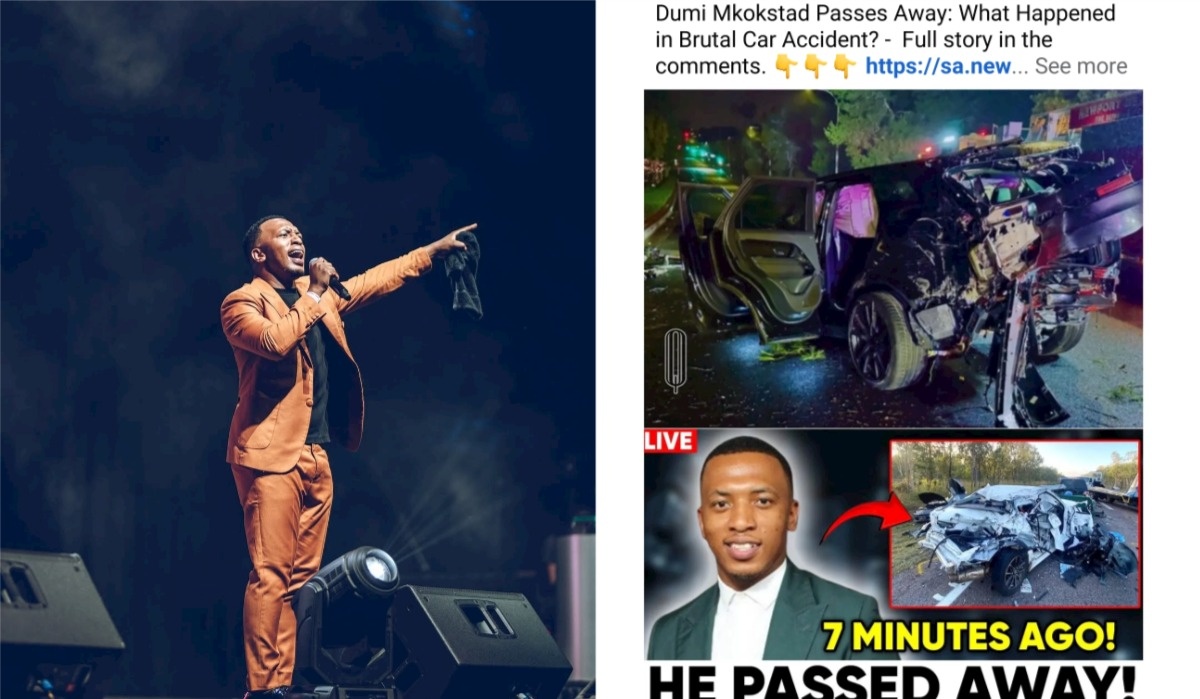 Gospel Musician Dumi Mkokstad Denies Death Rumours, Assures Fans He’s Alive and Well