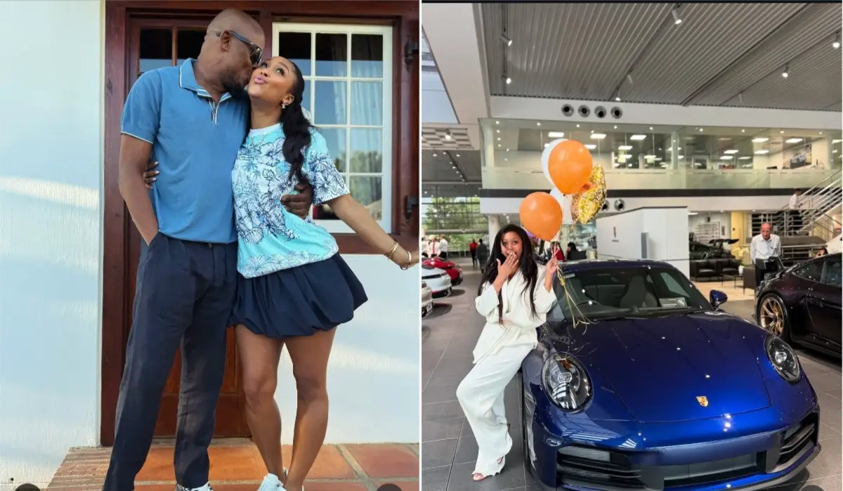 Minnie Dlamini Gifted A Luxurious Porsche Car on Valentine's Day