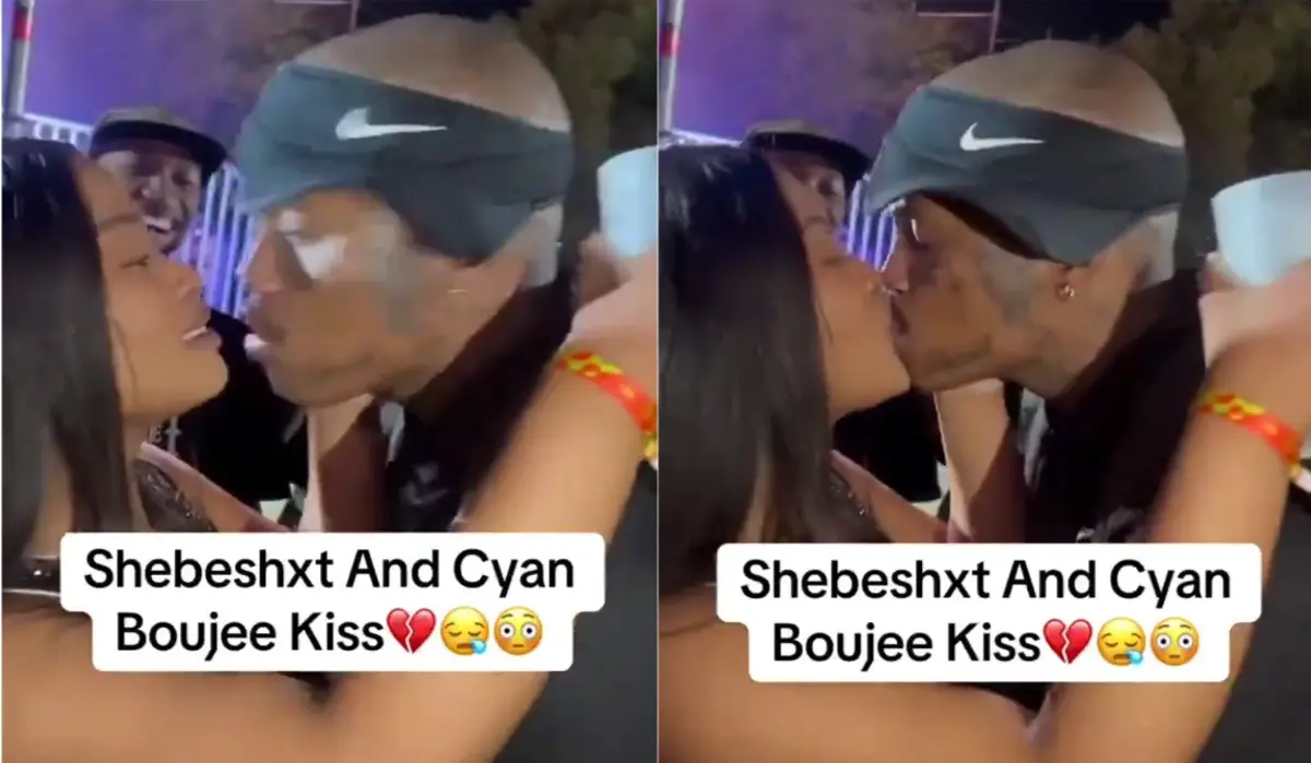 Shebeshxt and Cyan Boujee's Kissing Video Sends Social Media Into Frenzy