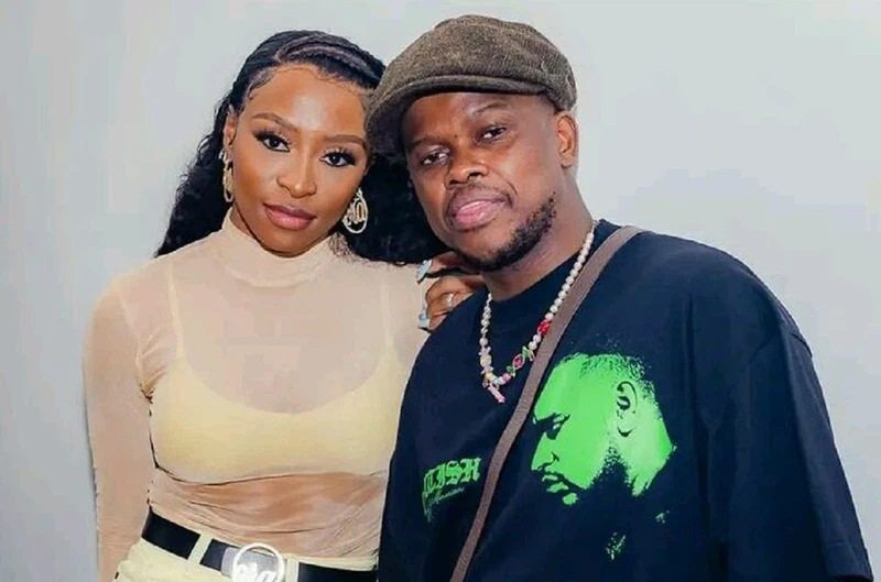 Murdah Bongz and DJ Zinhle-Image Source@Instagram