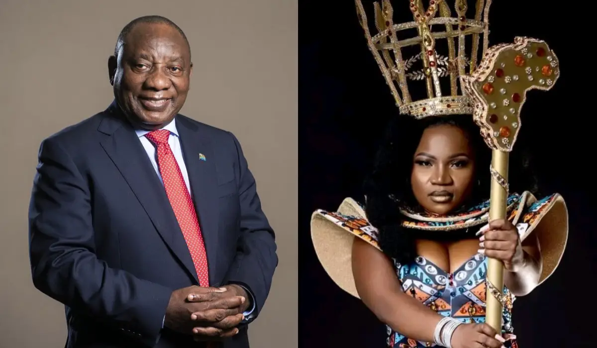 Makhadzi Over the Moon After President Cyril Ramaphosa Endorses Her Performance
