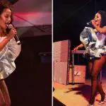 Kelly Khumalo’s Daring Revealing Silver Outfit Sparks Controversy