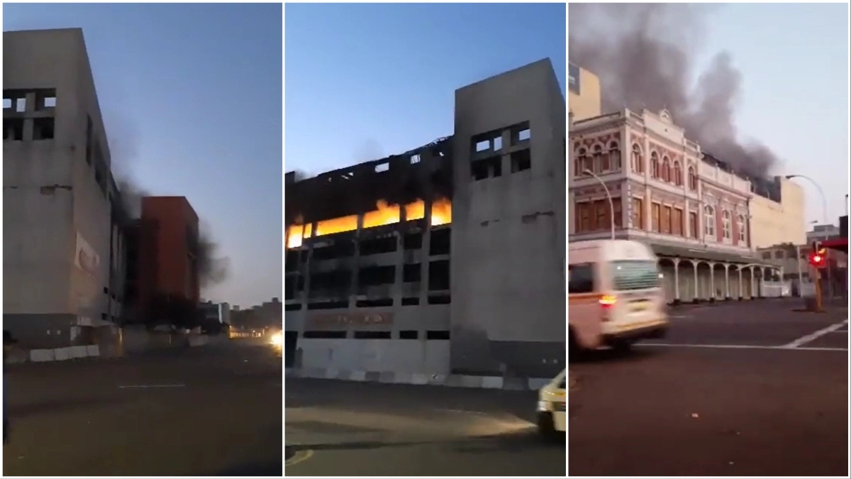 China Mall Fire Durban