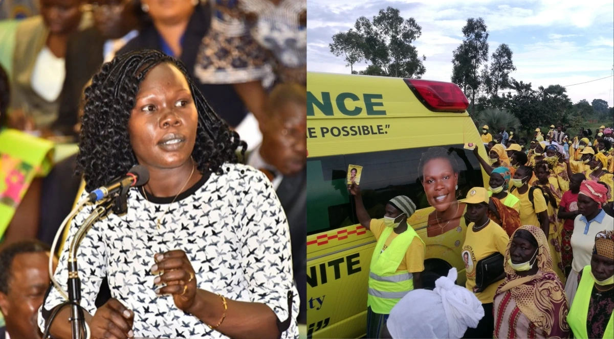 Ugandan Minister Ambulance