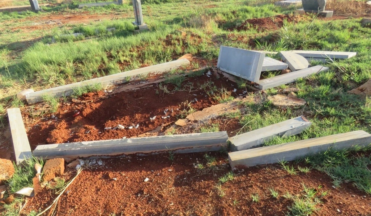 Thieves Stealing Tombstones Ekurhuleni