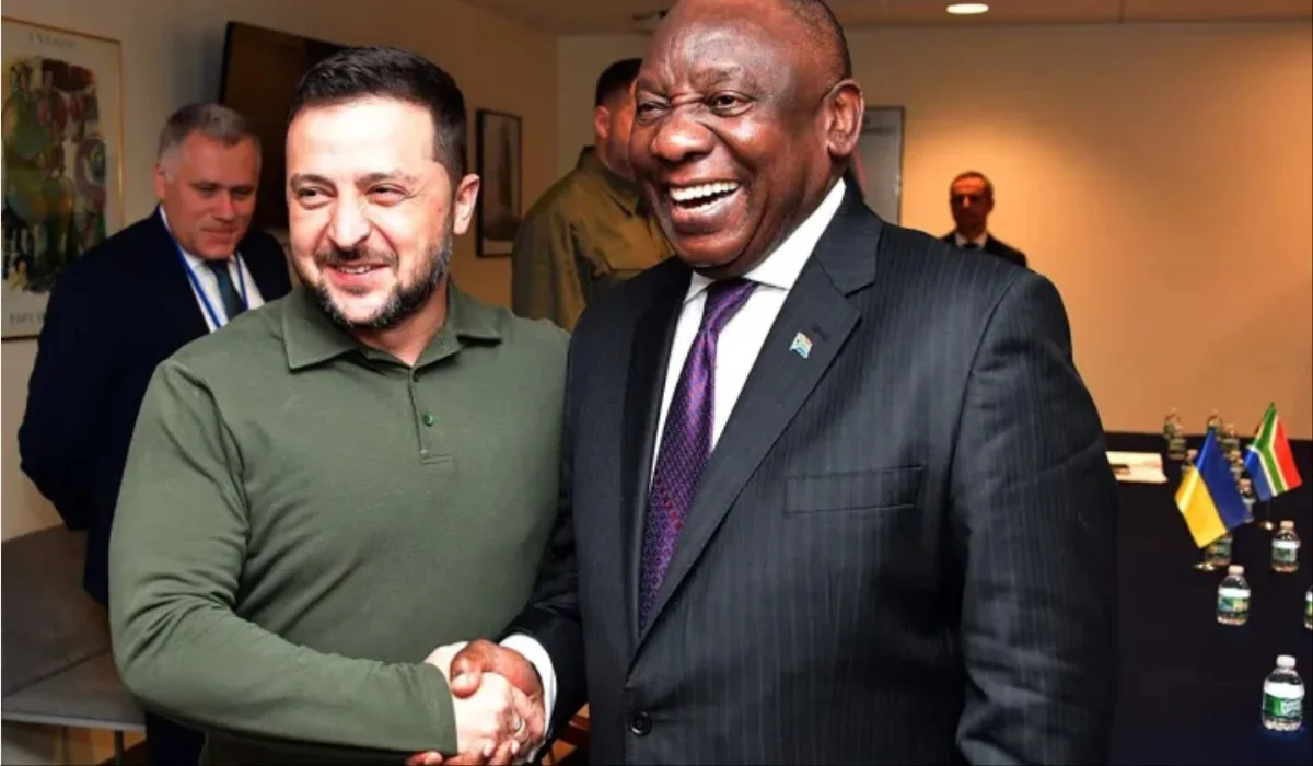 Zelensky and Ramaphosa