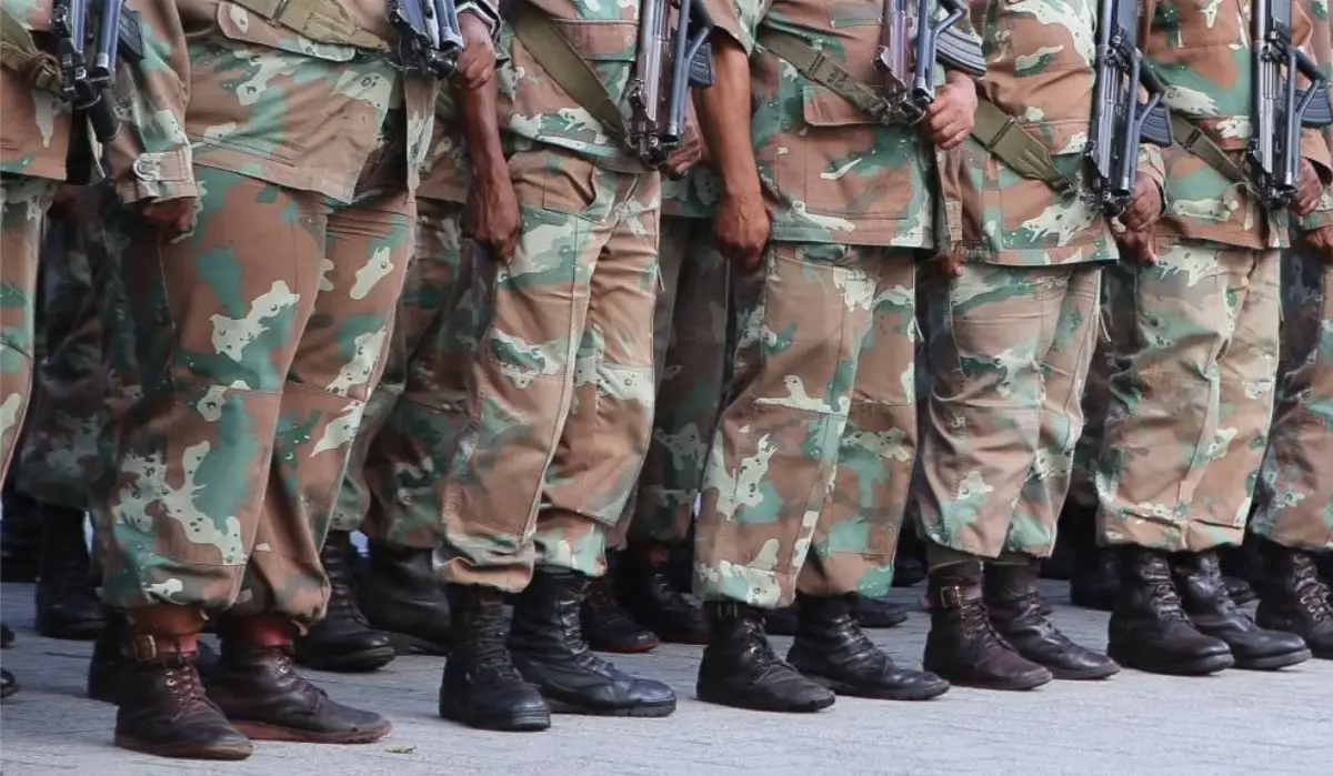 SANDF Soldier