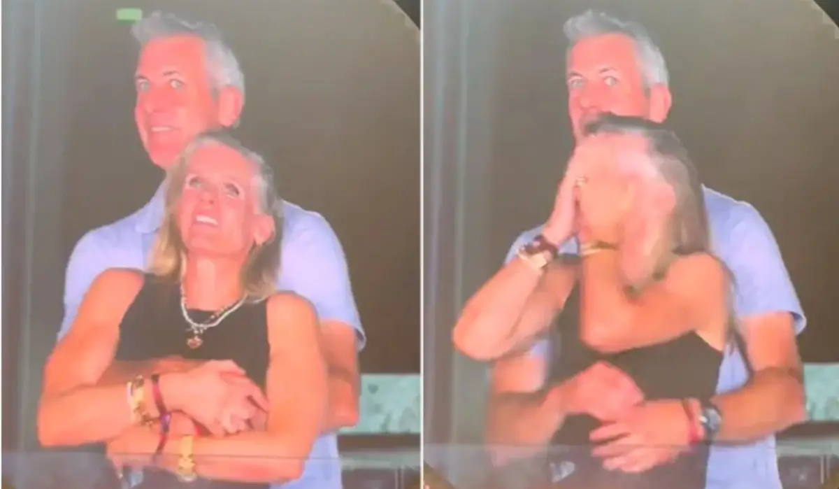 Coldplay ‘Kiss Cam’ Video couple