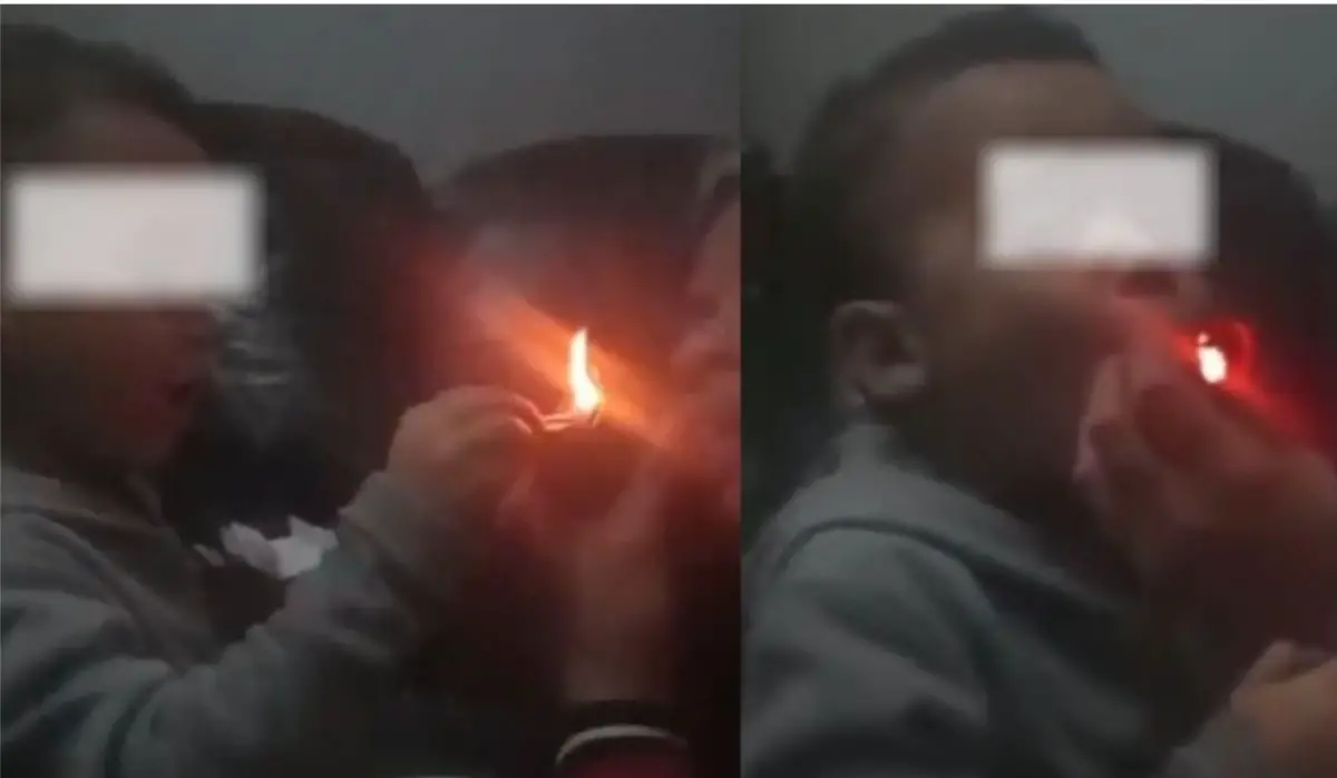 Three Arrested After Shocking Video Shows Young Child Smoking Mandrex Pipe