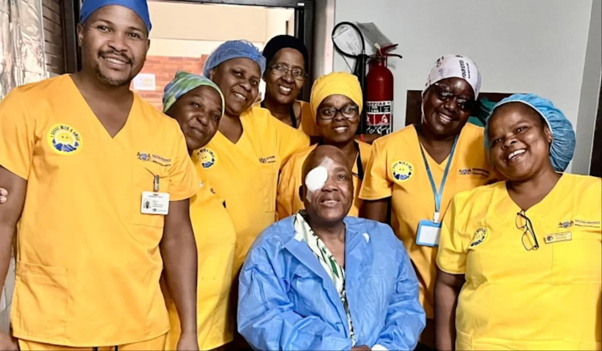 Chris Hani Baragwanath Hospital's St John Eye Clinic in Soweto