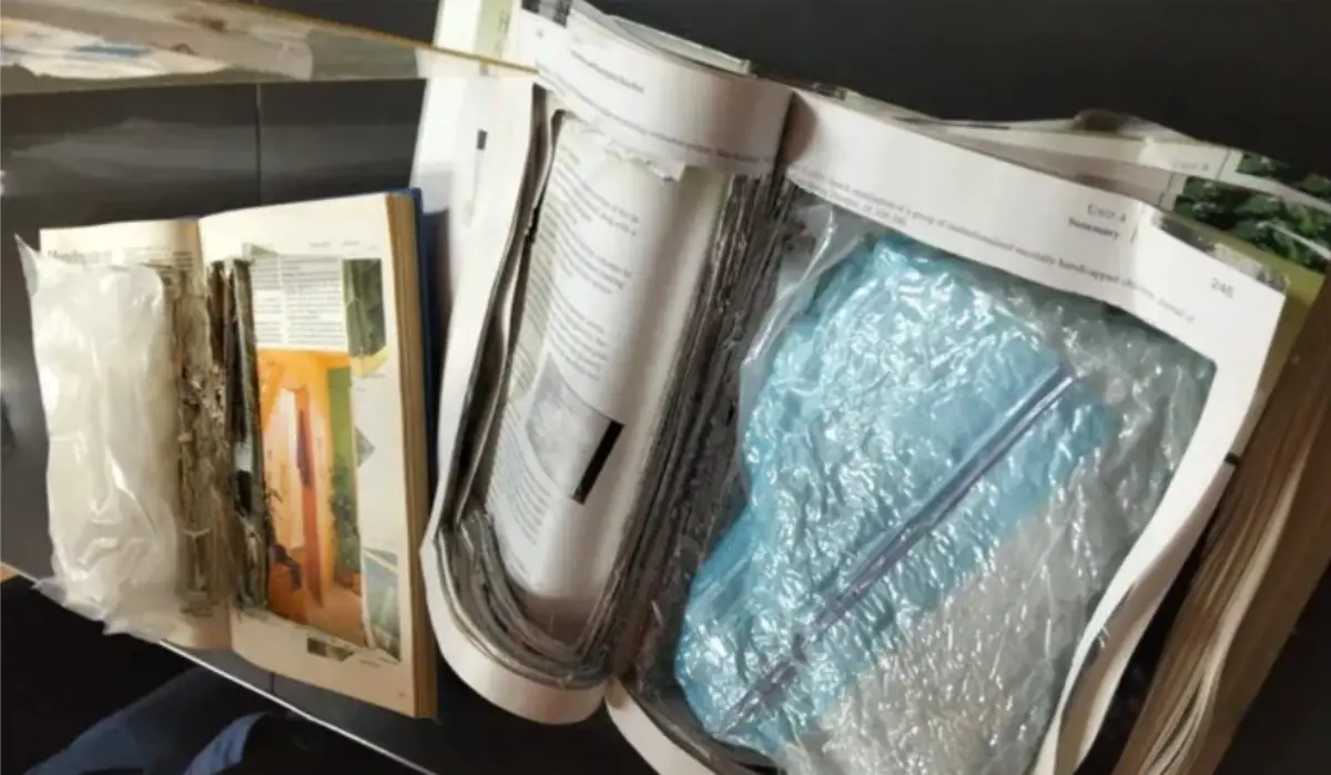 Man Arrested After Police Find Crystal Meth Hidden Inside Books on N4