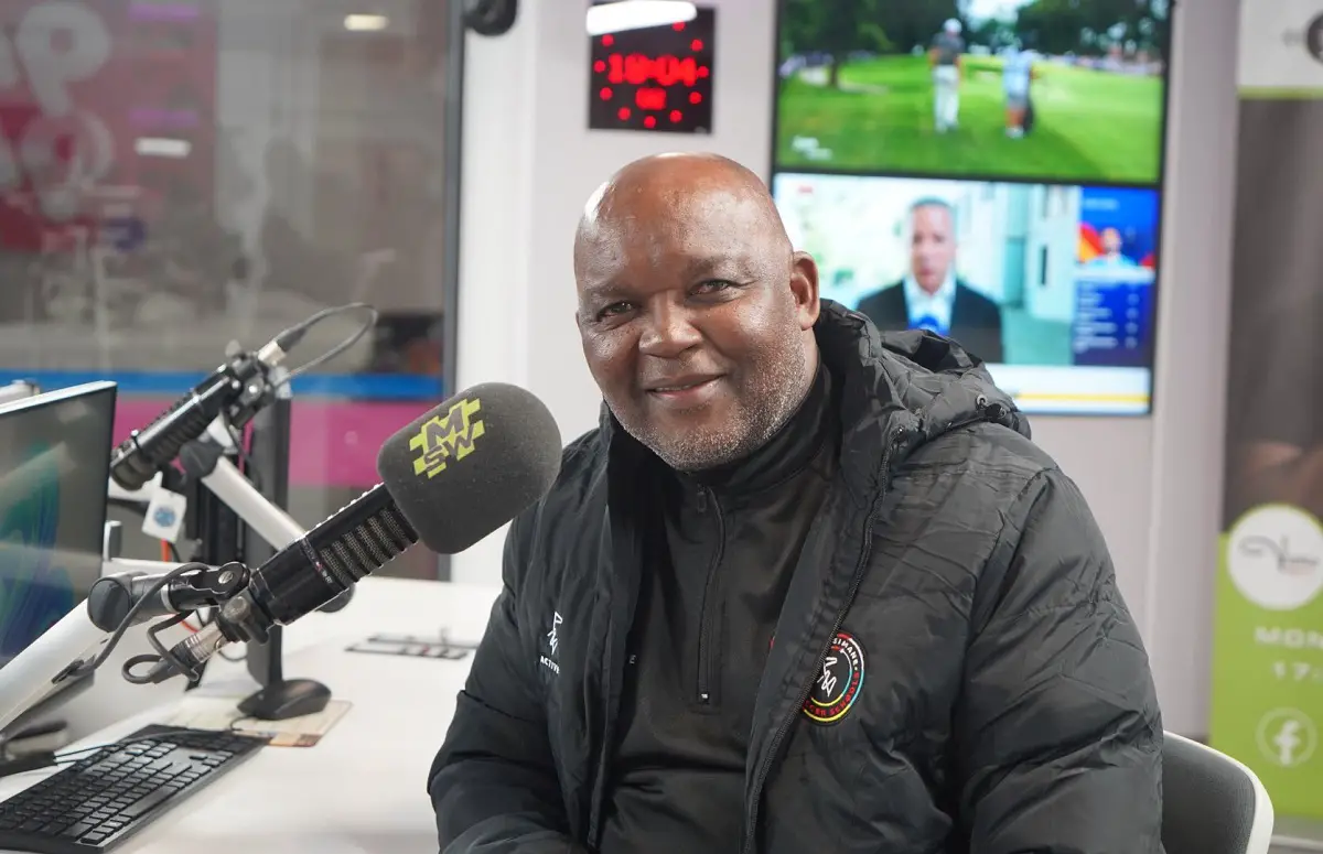 Pitso Mosimane Hugo Broos