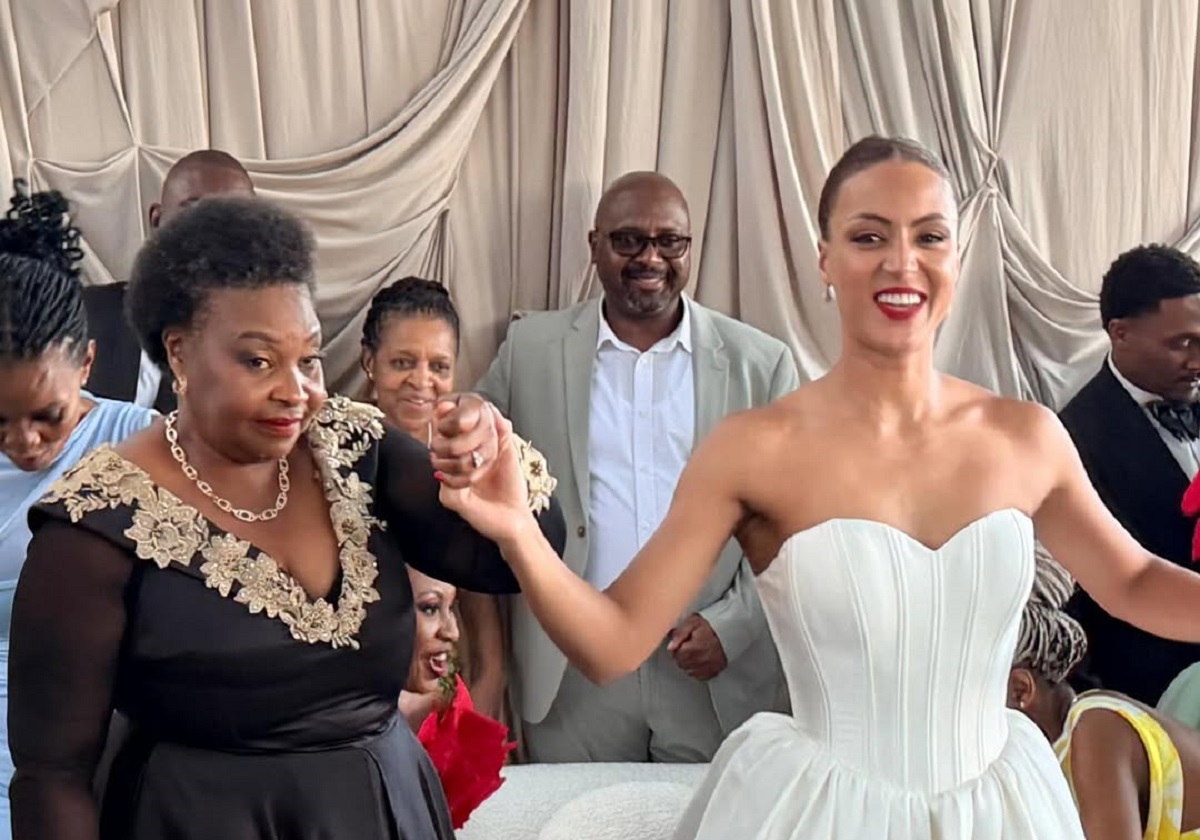 Yvonne Chaka Chaka son wedding