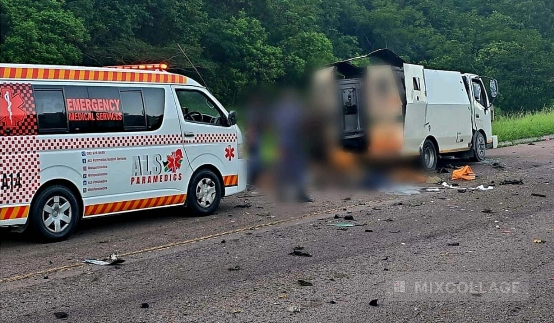 Two Guards Shot in N2 Cash-in-Transit Heist Bombing